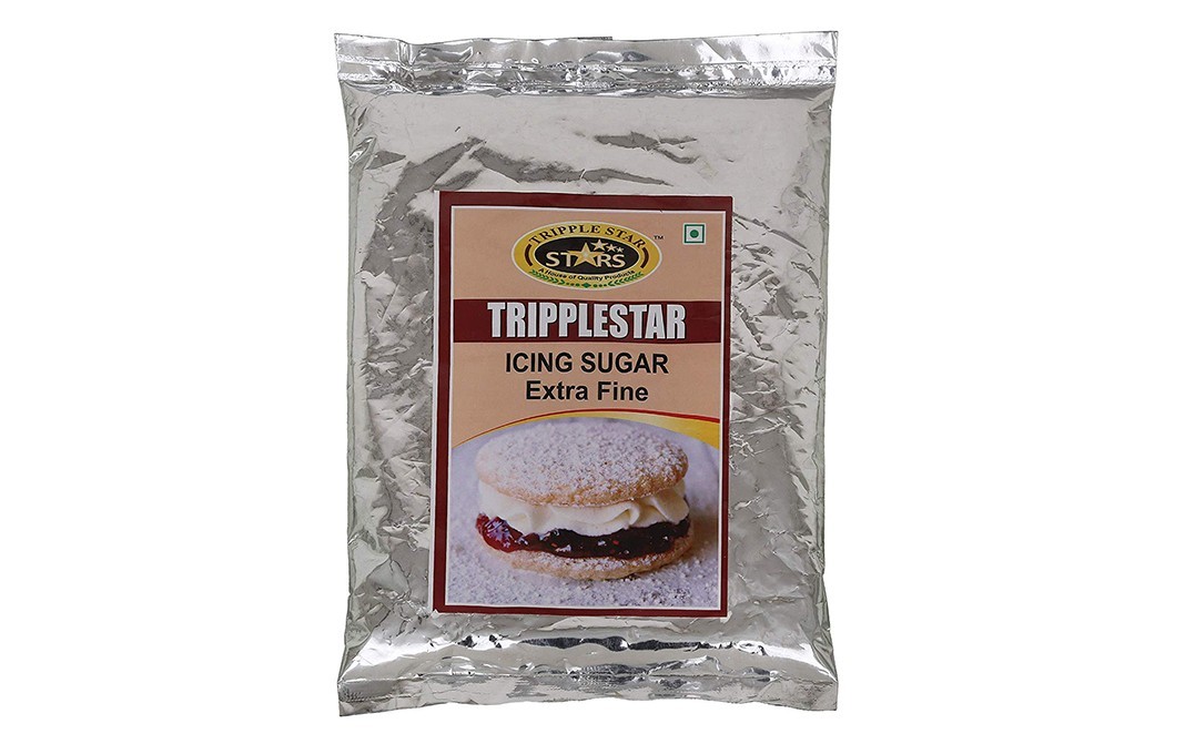 Tripple Star Icing Sugar, Extra Fine    Pack  500 grams
